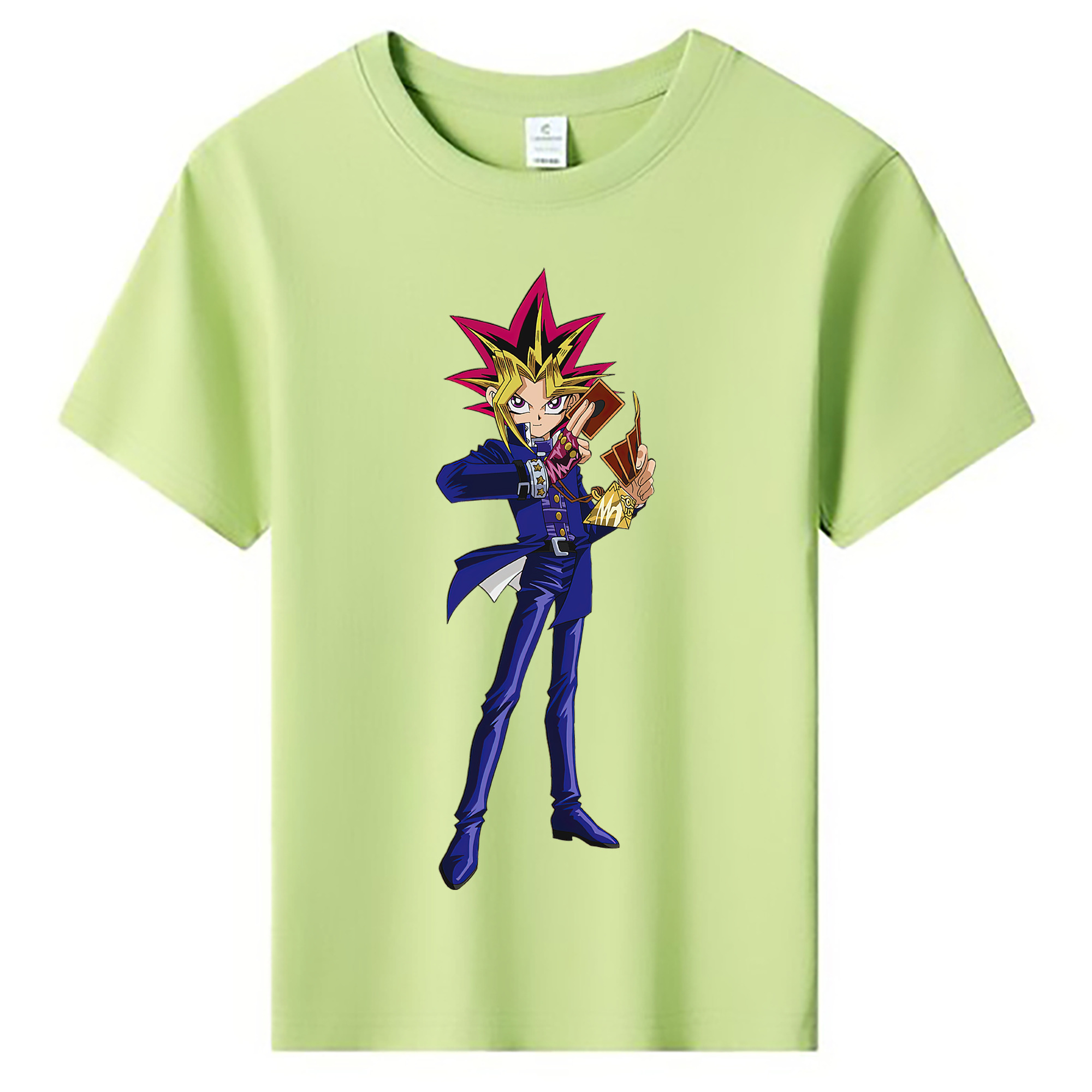 （画像用） 遊☆戯☆王 Yu-Gi-Oh! 綿100％キッズTシャツ（フロントプリント）